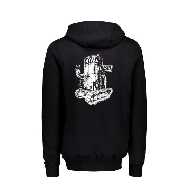 NYMATRON HOODIE BLACK - Afbeelding 2